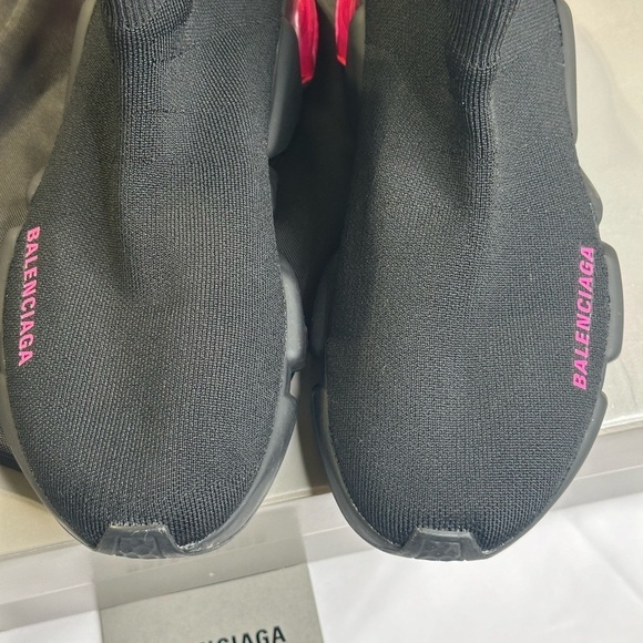 Balenciaga Speed LT Clear Knit Sneakers Size 37 - Picture 2 of 9